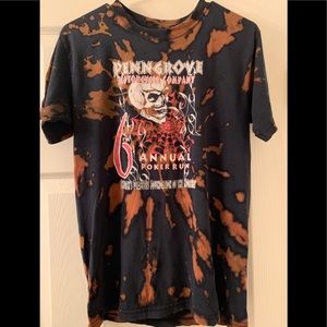 Custom acid wash t-shirt